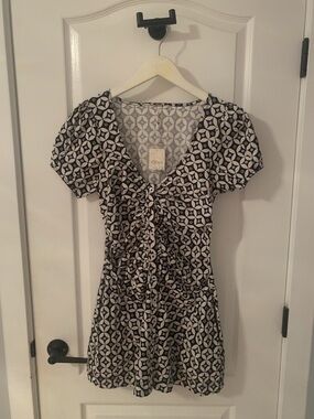 NWT Free People Geometric Midi Dress